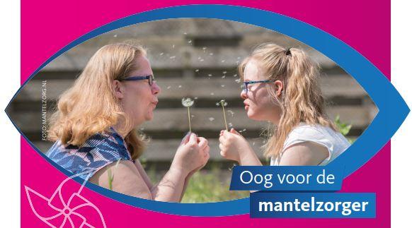 Omslag folder 'Oog voor de mantelzorger'