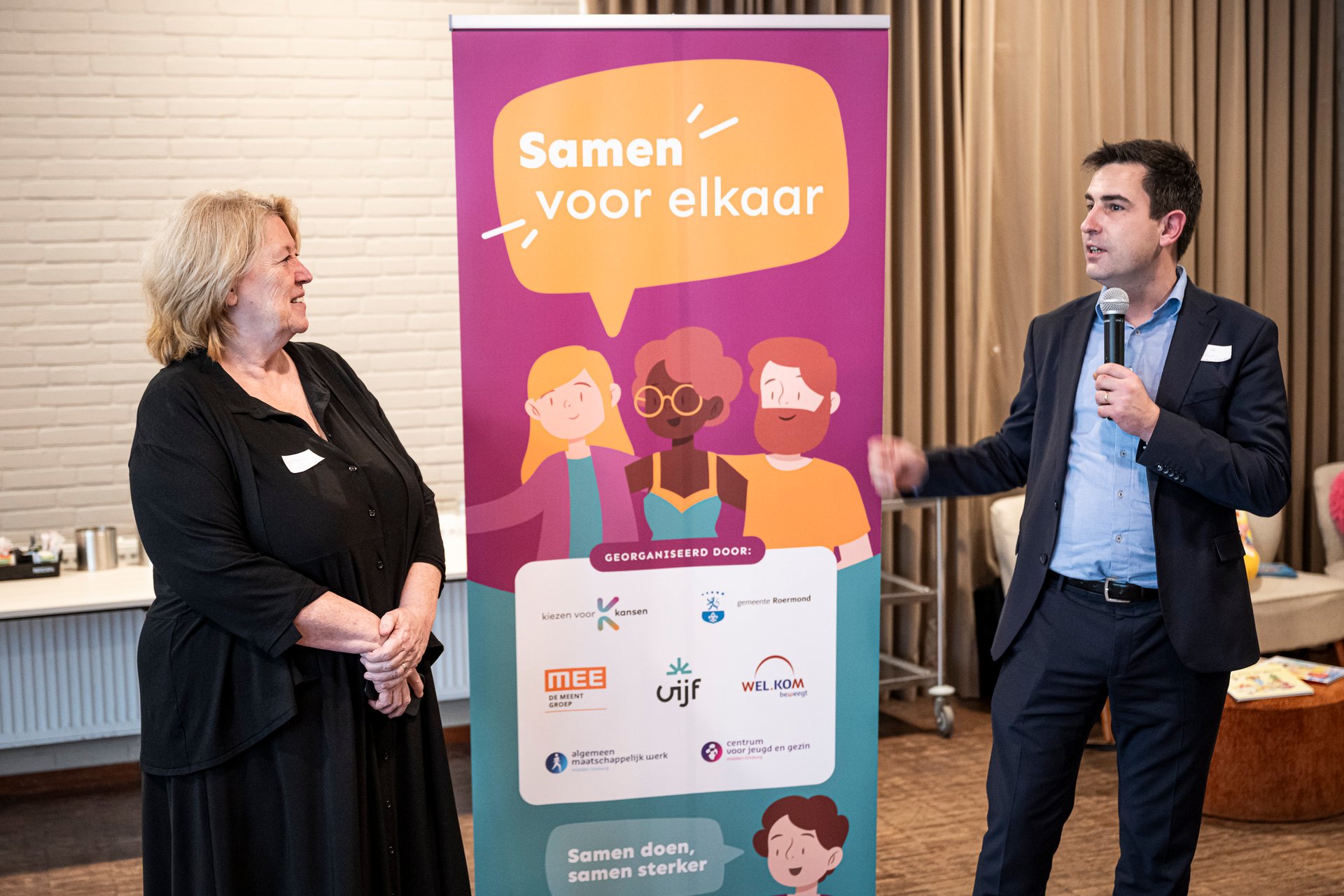 Wethouders Smitsmans en van Ballegooij